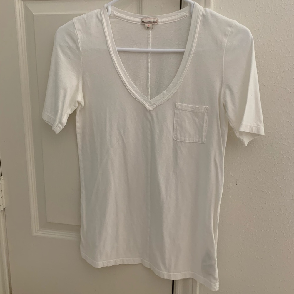 White Pocket Tee
